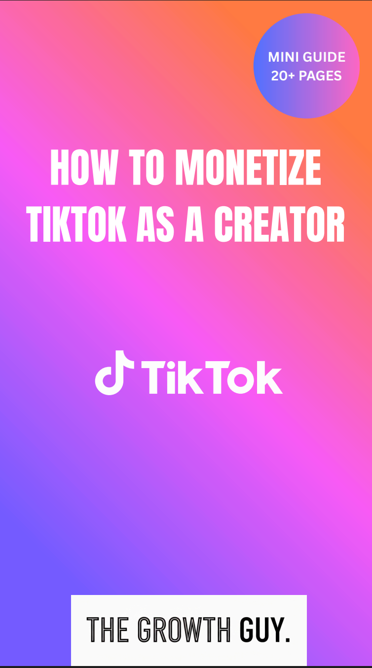 eGuide: How To Monetize TikTok As A Creator